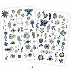 Fastelavn<Djeco Tatoveringer, Metallic - Wicca
