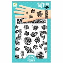 Fastelavn<Djeco Tatoveringer - Polynesien