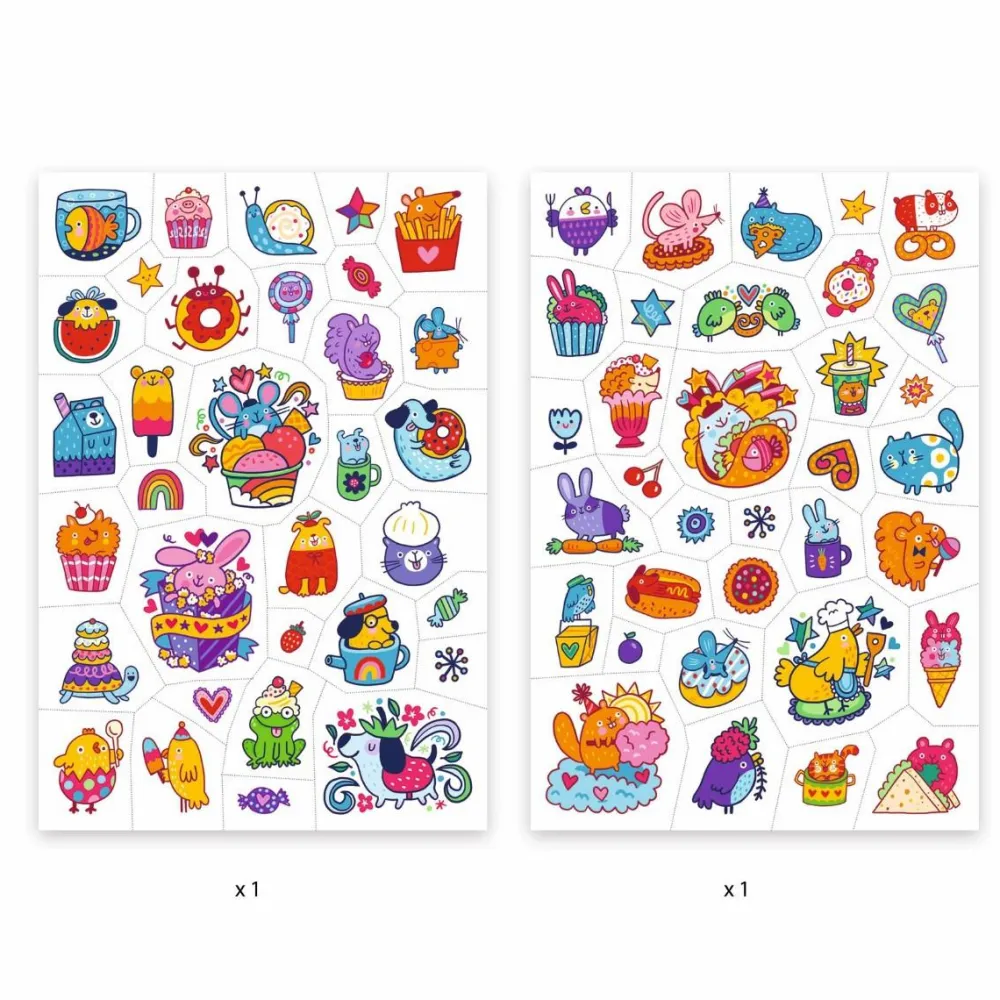 Fastelavn<Djeco Tatoveringer - Sweet Mimi