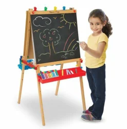 Vis Alle Varer (Særlige Behov)|Til Børneværelset<Melissa & Doug Tegnestaffeli 2-sidet - Tavle & whiteboard