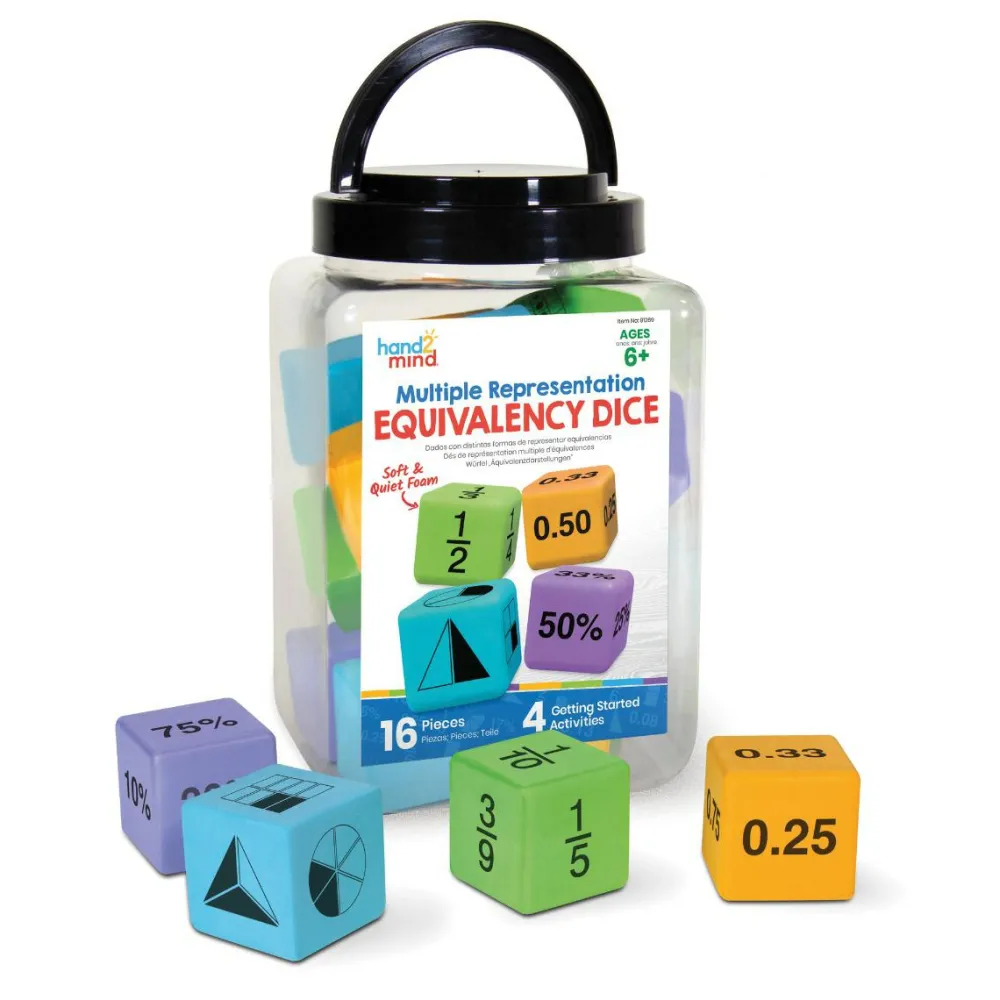 Logik & Talforståelse|Matematik & Leg<Learning Resources Terning - Lær ens værdi, 16 stk.