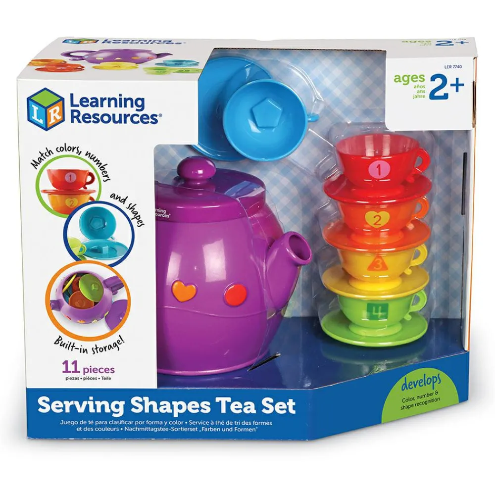 Sprog & Leg|Matematik & Leg<Learning Resources Tesæt - Tal, farver og former