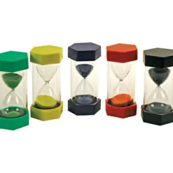 Matematik & Leg< Timeglas - 5 stk.