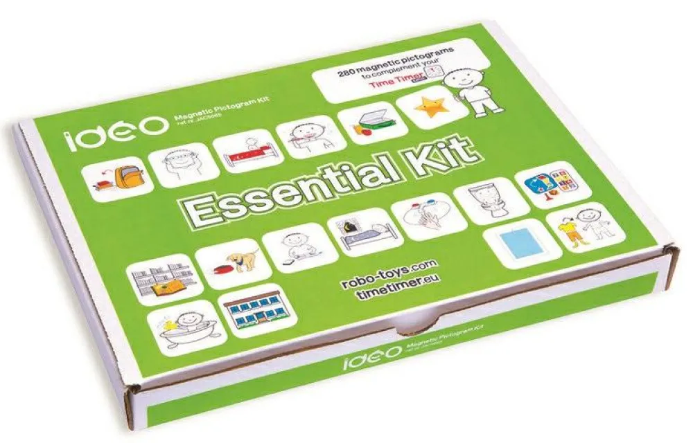 Piktogrammer|Hjælpemidler<Time Timer - Magnetiske piktogrammer, Hverdag