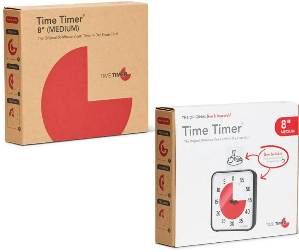 Logik & Talforståelse|Hjælpemidler<Time Timer Medium (19 x 19 cm)