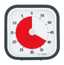 Hjælpemidler|Til Børneværelset<Time Timer MOD Mørkegrå - 1 time