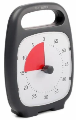 Logik & Talforståelse|Hjælpemidler<Time Timer PLUS Sort (14x18 cm.) - 1 time