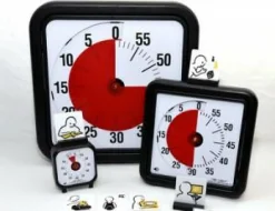 Piktogrammer|Hjælpemidler<Time Timer tilbehør - Piktogram 12 stk., 5 X 5 cm