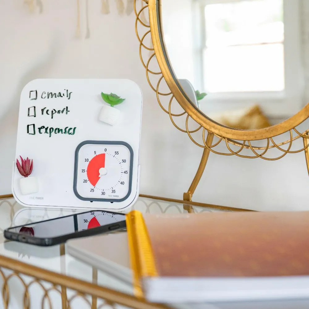 Hjælpemidler|Til Børneværelset<Time Timer whiteboard inkl. MOD