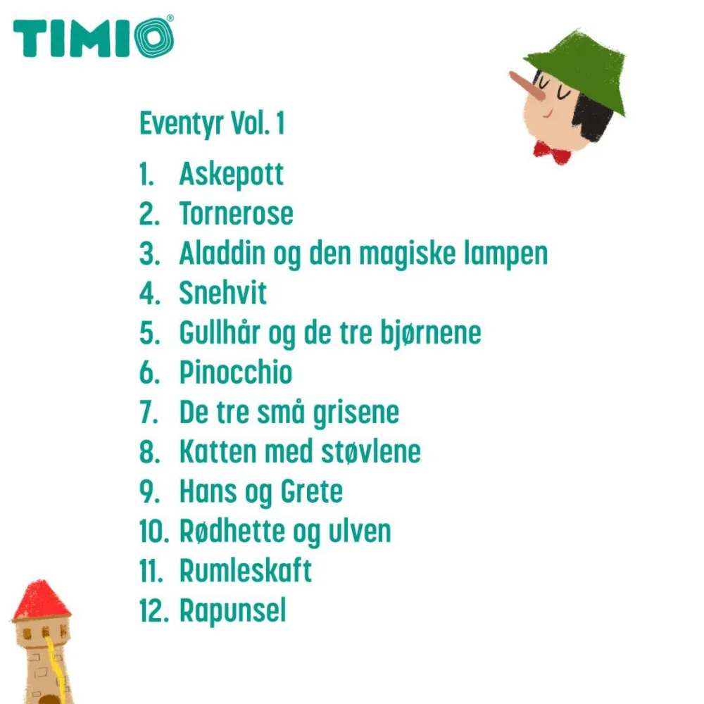 Legetøj Til Ferien|Interaktivt Legetøj<TIMIO tilbehør - Disc sæt 3