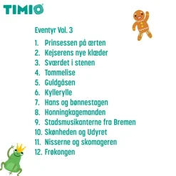 Legetøj Til Ferien|Interaktivt Legetøj<TIMIO tilbehør - Disc sæt 4