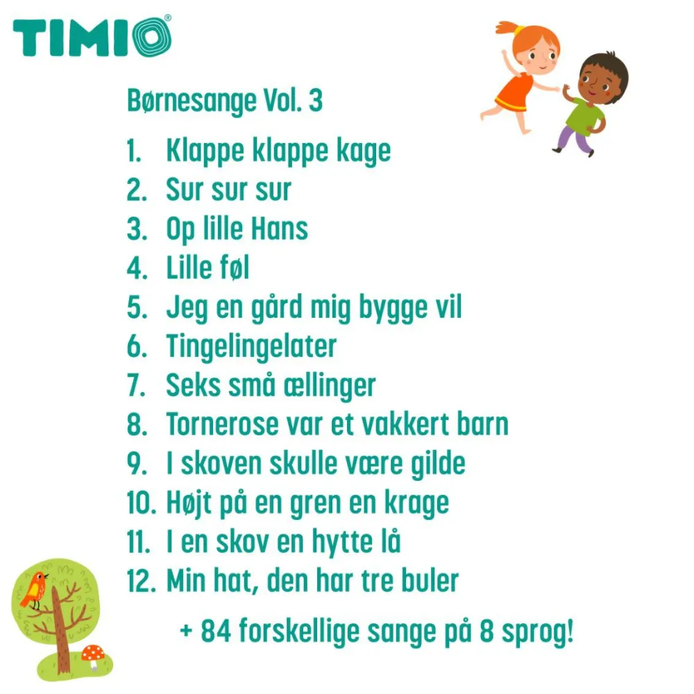 Legetøj Til Ferien|Interaktivt Legetøj<TIMIO tilbehør - Disc sæt 4