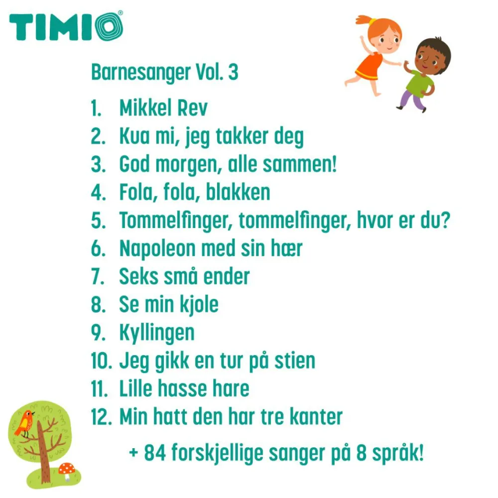 Legetøj Til Ferien|Interaktivt Legetøj<TIMIO tilbehør - Disc sæt 4