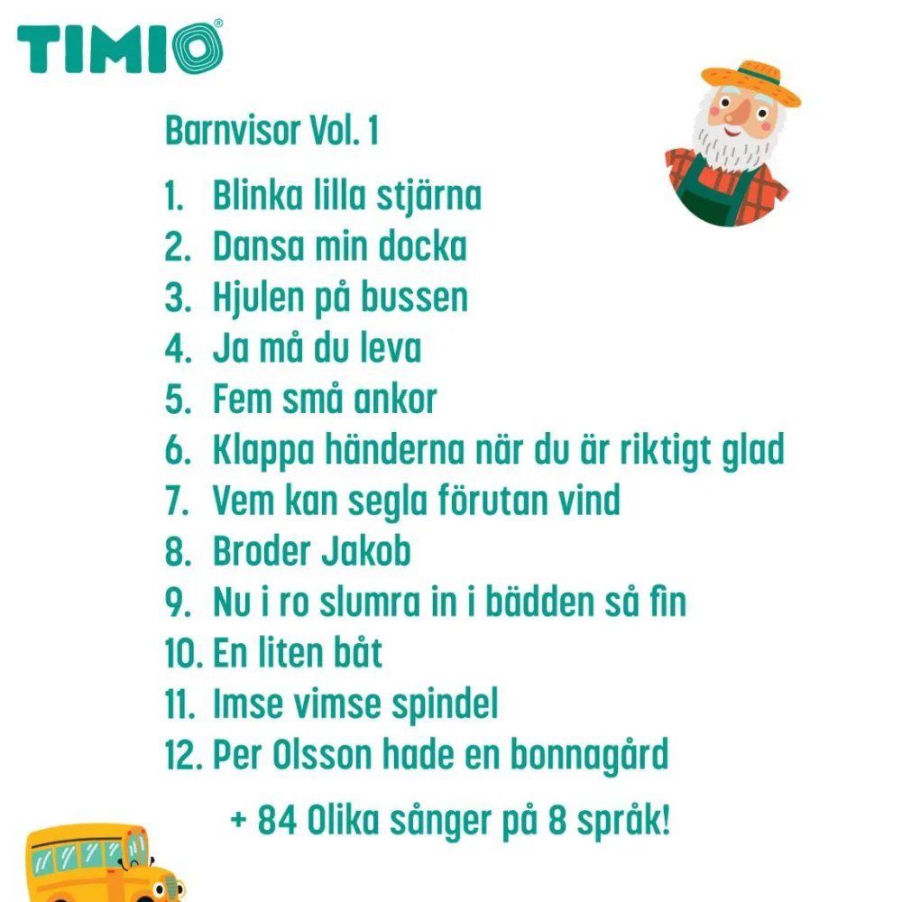 Legetøj Til Ferien|Interaktivt Legetøj<TIMIO tilbehør - Disc sæt 1