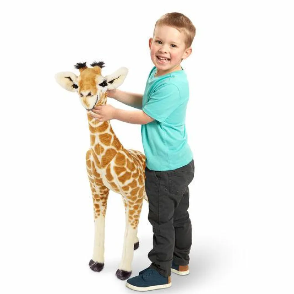 Bamser<Melissa & Doug Tøjdyr i plys - Babygiraf