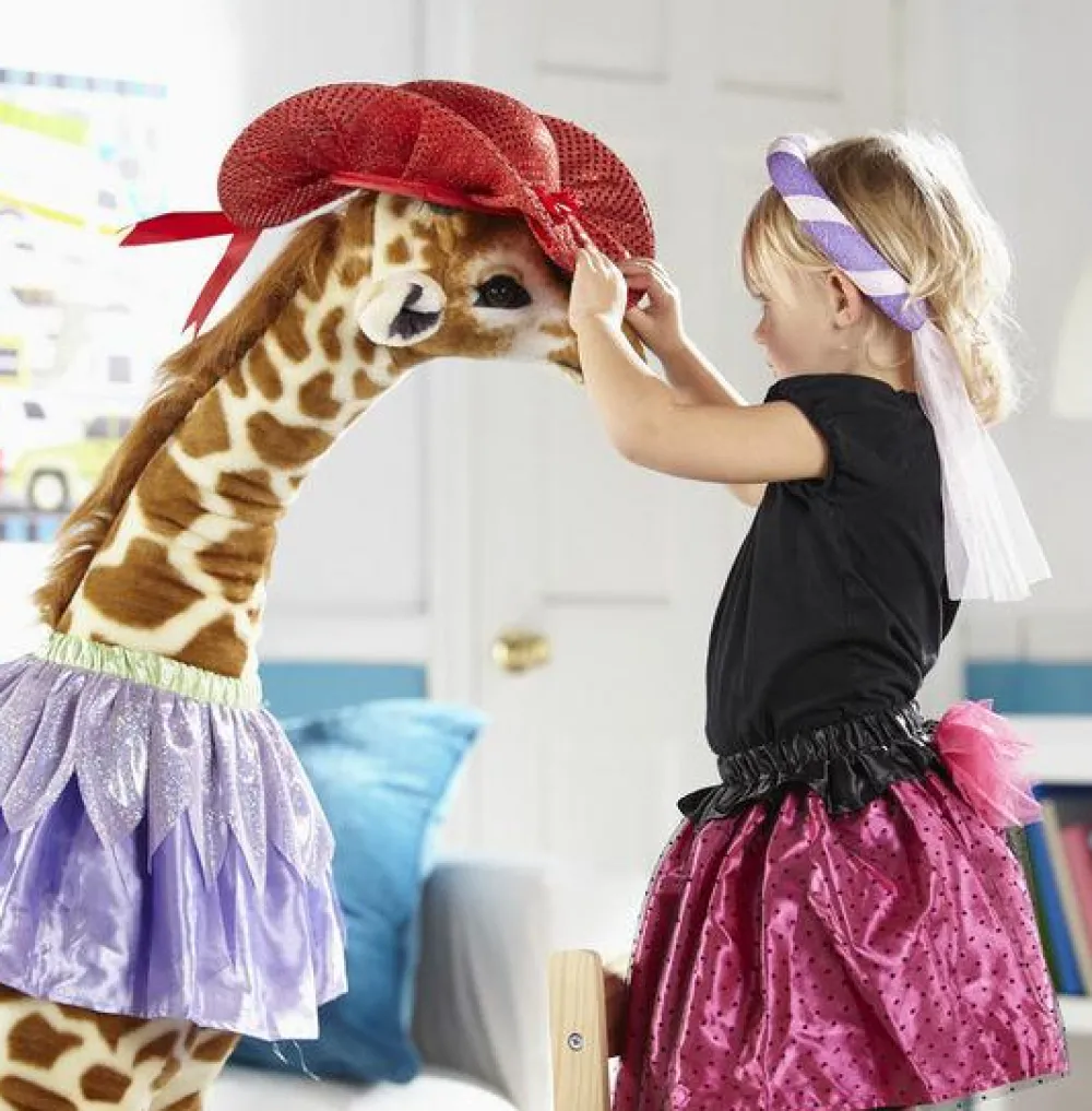 Bamser<Melissa & Doug Tøjdyr i plys - Giraf