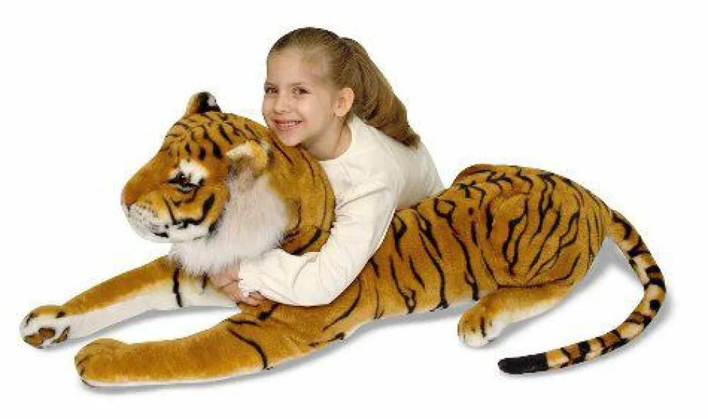 Bamser<Melissa & Doug Tøjdyr i plys - Tiger
