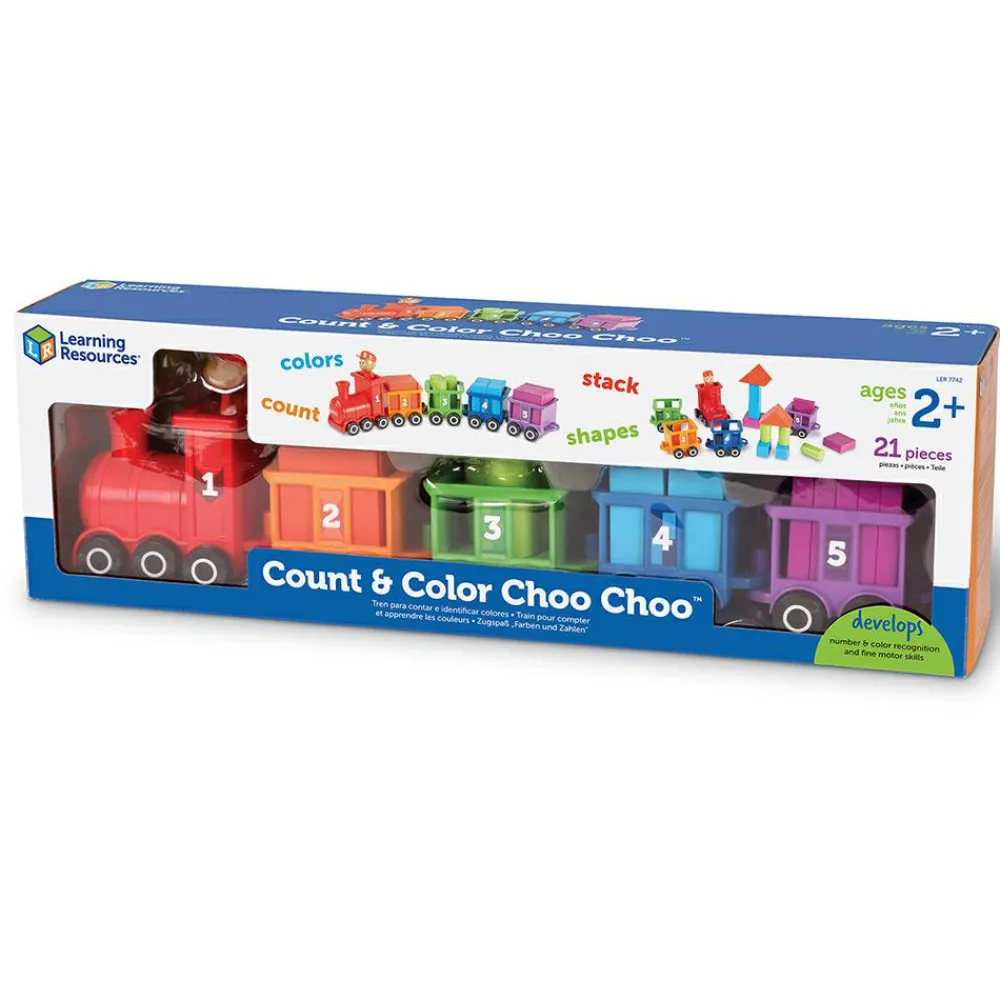 Sprog & Leg|Matematik & Leg<Learning Resources Tæl & Sorter - Toget Choo Choo