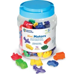 Logik & Talforståelse|Matematik & Leg<Learning Resources Tæl & Sorter - Transport, 72 dele