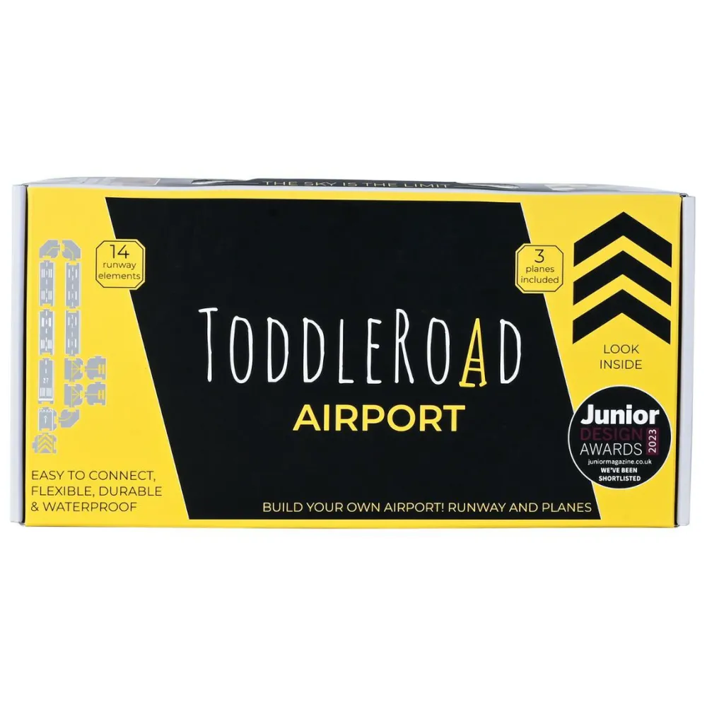 Tumlinge Legetøj|Babylegetøj< ToddleRoad Airport, 17 dele