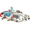 Dukkehus & Legesæt<Hape Togbane - Metropolis, 80 dele