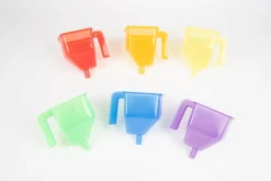Udeleg|Naturvidenskab<tickit® Tragte - Transparente, 6 stk