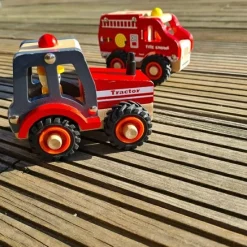 Legebiler|Dukkehus & Legesæt<Egmont Toys Traktor med gummihjul