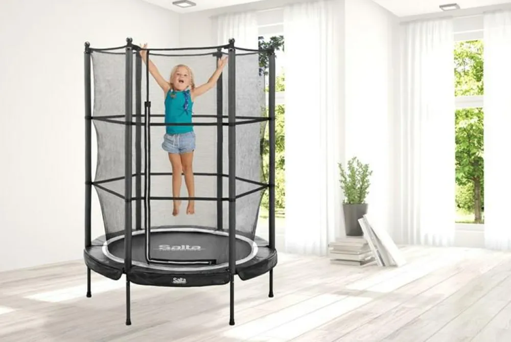 Grovmotorik|Trampoliner< Trampolin Junior inkl. net - Ø140 cm.