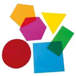 Lysborde|Bliv Forundret< Transparente geometriske former, 6 stk
