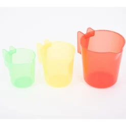 Udeleg|Naturvidenskab<tickit® Transparente kander, 3 stk