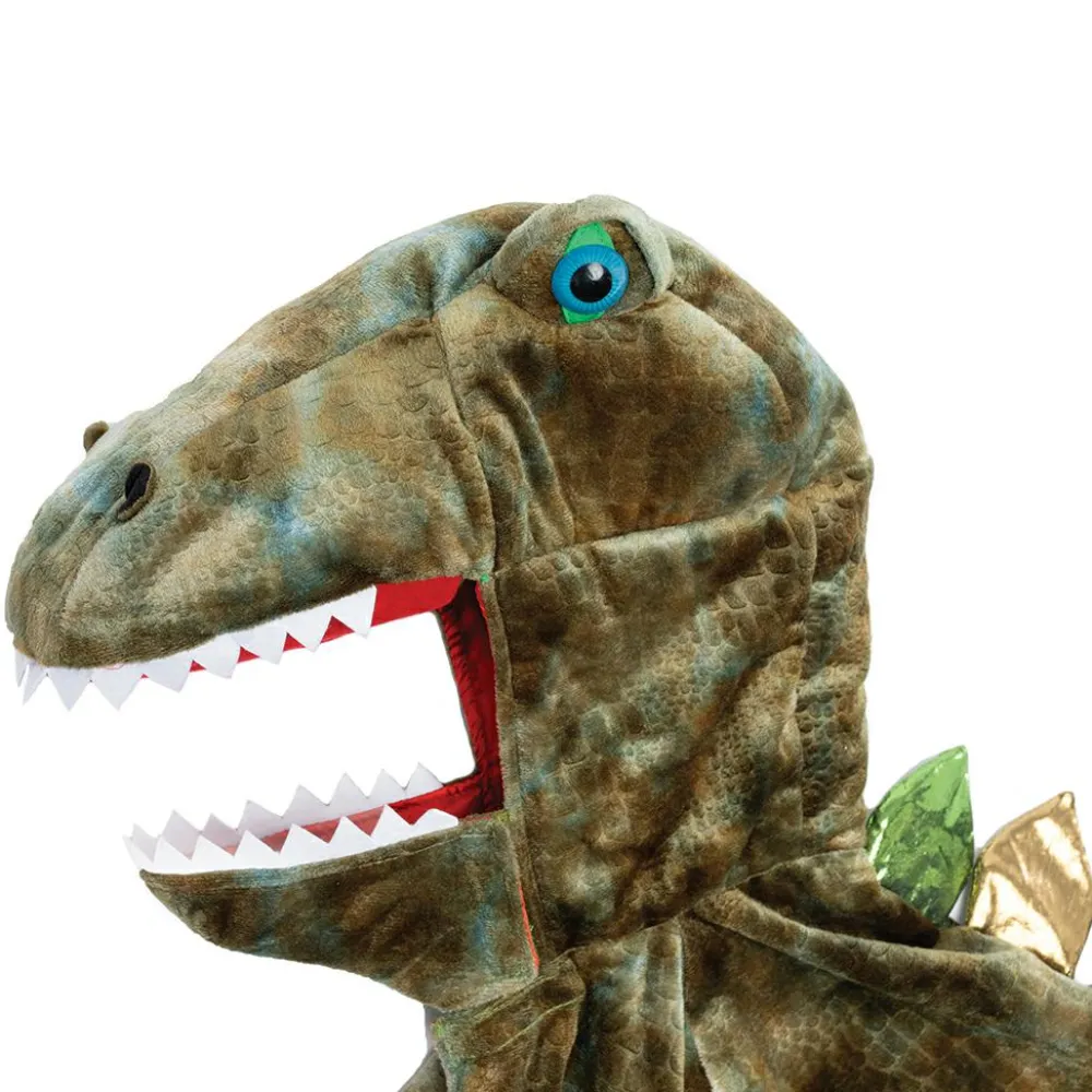 Fastelavn|Dinosaur Legetøj<Great Pretenders T-Rex kappe m. klør - Grøn, str. 4-6 år