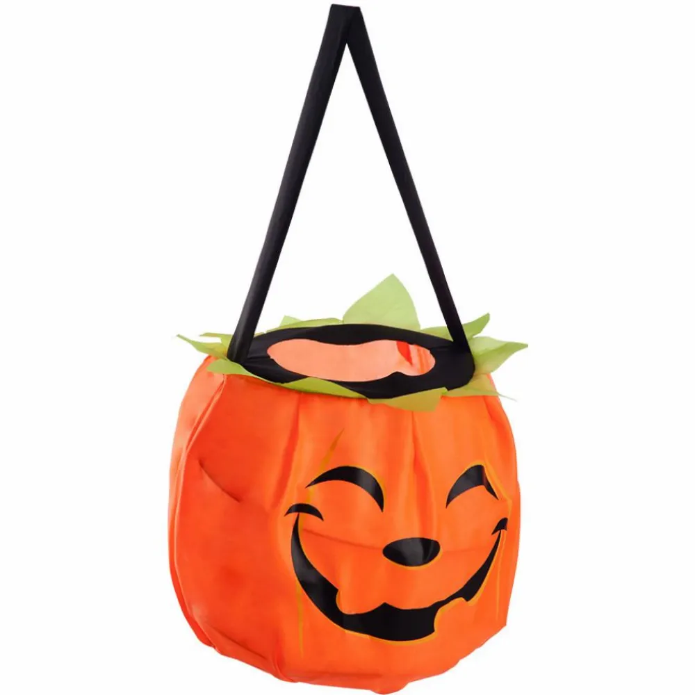 Halloween< Trick-or-Treat-pose - Græskar, Ø15 cm