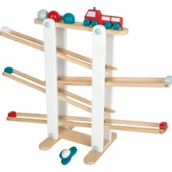 Trælegetøj|Kuglebane<small foot Trille- & kuglebane - H: 50 cm
