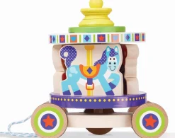 Tumlinge Legetøj<Melissa & Doug Trækkelegetøj - Karrusel