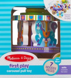 Tumlinge Legetøj<Melissa & Doug Trækkelegetøj - Karrusel