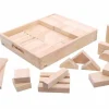 Trælegetøj|Montessori<tickit® Træklodser MEGA, 54 stk