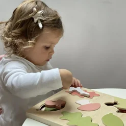 Puslespil|Tumlinge Legetøj<Egmont Toys Træpuslespil - Hvem gemmer sig bag bladene?