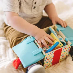 Tumlinge Legetøj|Babylegetøj<Melissa & Doug Trææske Hide & Seek til baby