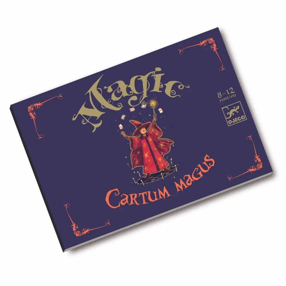 Tryllesæt<Djeco Tryllesæt - Cartum Magus med 20 tricks