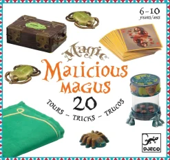 Tryllesæt<Djeco Tryllesæt - Malicious med 20 tricks