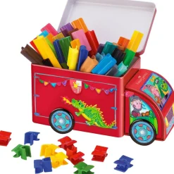 Tegne- & Malegrej<Faber-Castell Tusser - Connector i lastbil, 33 stk
