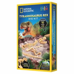Stem Læringslegetøj|Naturvidenskab<National Geographic Udgravningssæt T-Rex