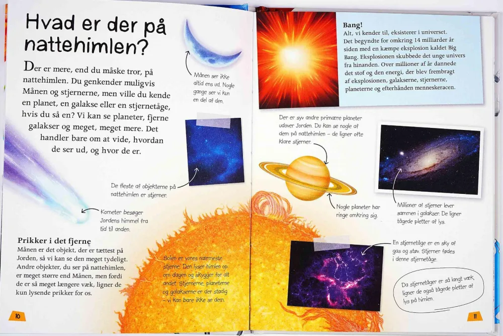 Fagbøger|Astronomi< Ud i naturen - Nattehimlen