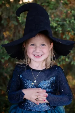 Halloween|Fastelavn<Great Pretenders Udklædning - Heksehat, sort