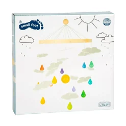 Babylegetøj<small foot Uro - Regnbue-skyer