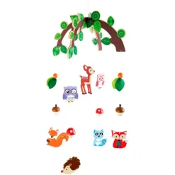 Til Børneværelset|Babylegetøj<small foot Uro - Skovens dyr