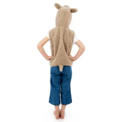 Fastelavn|Udklædningstøj<Pretend to Bee Vest m. hætte - Lama, str. 3-7 år