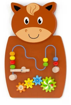 Babylegetøj< Vægpanel - Dyrevenner, 3 stk.