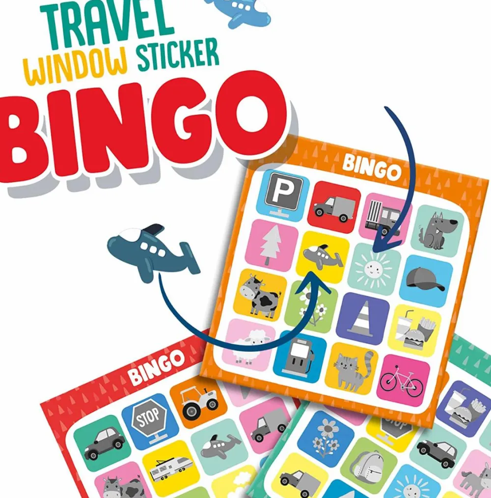 Sprog & Leg|Legetøj Til Ferien<SES Creative Vinduesbingo til bilturen