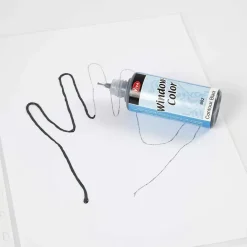 Tegne- & Malegrej<Creativ Company Vinduesmaling - Sort, 90 ml.
